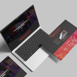event modern website
