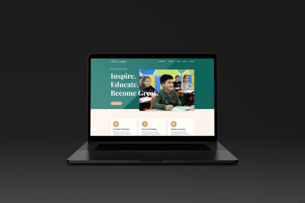 School / education website